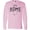 AD-Pink, variant on Inktastic It's Home Alabama State Outline Distressed Text Long Sleeve T-Shirt