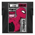 thumbnail image 3 of Playera Spiderman Talla 14 Manga Corta con Estampado With Great Power Comes Great Responsability Gris Oxford, 3 of 3