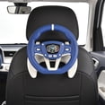 thumbnail image 6 of Interactive Driving Simulator, Kids Steering Wheel, Driving Toys, Hobby Driving Toys, 1 Pc 7.5X7.5X2.5 in Interactive Play Steering Wheel, Smooth Rotatable Pretend Driver Toys for, 6 of 7