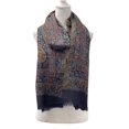 thumbnail image 3 of Scarves for Women Lightweight Floral Paisley Print in Gorgeous Color Combinations Accessory for Fall/Winter Long Wool Shawl Wrap Scarves, 3 of 4