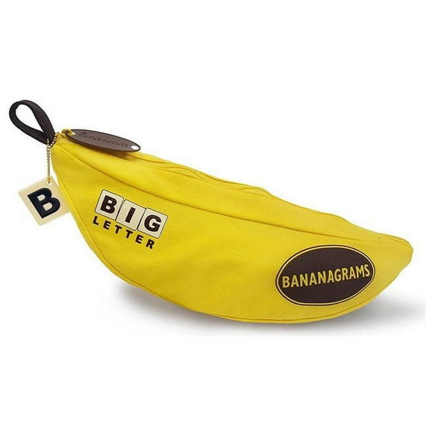 Big Letter BANANAGRAMS Family Word Game With Easy To See And Handle