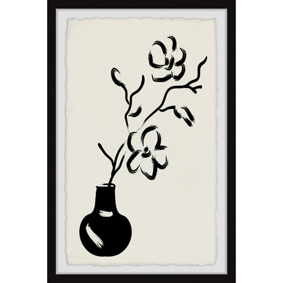 Marmont Hill I Kept Your Flowers Framed Painting Print