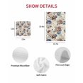 thumbnail image 7 of Spring Flowers Kitchen Dish Towels for Drying Dishes Set of 2, Farmhouse Botanical Seasonal Floral Herbs Waffle Weave Microfiber Hand Tea Bathroom Towels Quick Dry & Absorbent Towel 12x12, 7 of 7