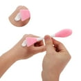 thumbnail image 3 of Unique Bargains 2 Pcs Smooth Facial Mask Brush Double-headed Light Pink, 3 of 5