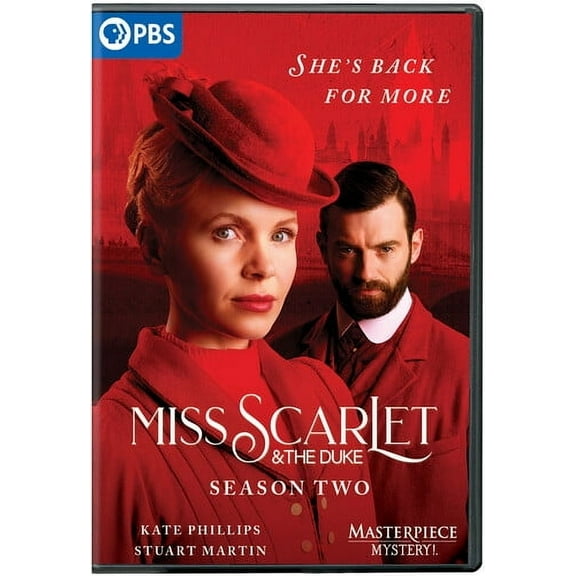 Miss Scarlet & the Duke: Season Two (Masterpiece Mystery!) (DVD), PBS (Direct), Drama