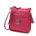thumbnail image 1 of MKF Collection MKF-0229FS Angelina Crossbody Bag, Fuchsia, 1 of 1