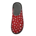 thumbnail image 3 of IAUYY Memory Foam House Slippers Suitable for Both Men and Women. Comfortable, Anti-Slip Plush Flat-Bottomed Slippers The Best Holiday Gift Christmas Decoration Concept, 3 of 9