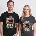 thumbnail image 5 of I Hate Pulling Out Ribs Too Early T-Shirt – BBQ Pitmaster Humor – Unisex Casual Wear, 5 of 6