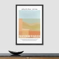 thumbnail image 3 of PixonSign Framed Canvas Print Wall Art Xavier Valls Geometric Still Life Landscape Classic Vintage Illustrations Fine Art Decorative Multicolor for Living Room, Bedroom, Office - 24"x36" BLACK, 3 of 5