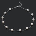 thumbnail image 2 of Accesorios de estilo coreano, collar decorativo de múltiples perlas para mujer, cadena de lana larga y fresca, joyería para mujer, 2 of 6