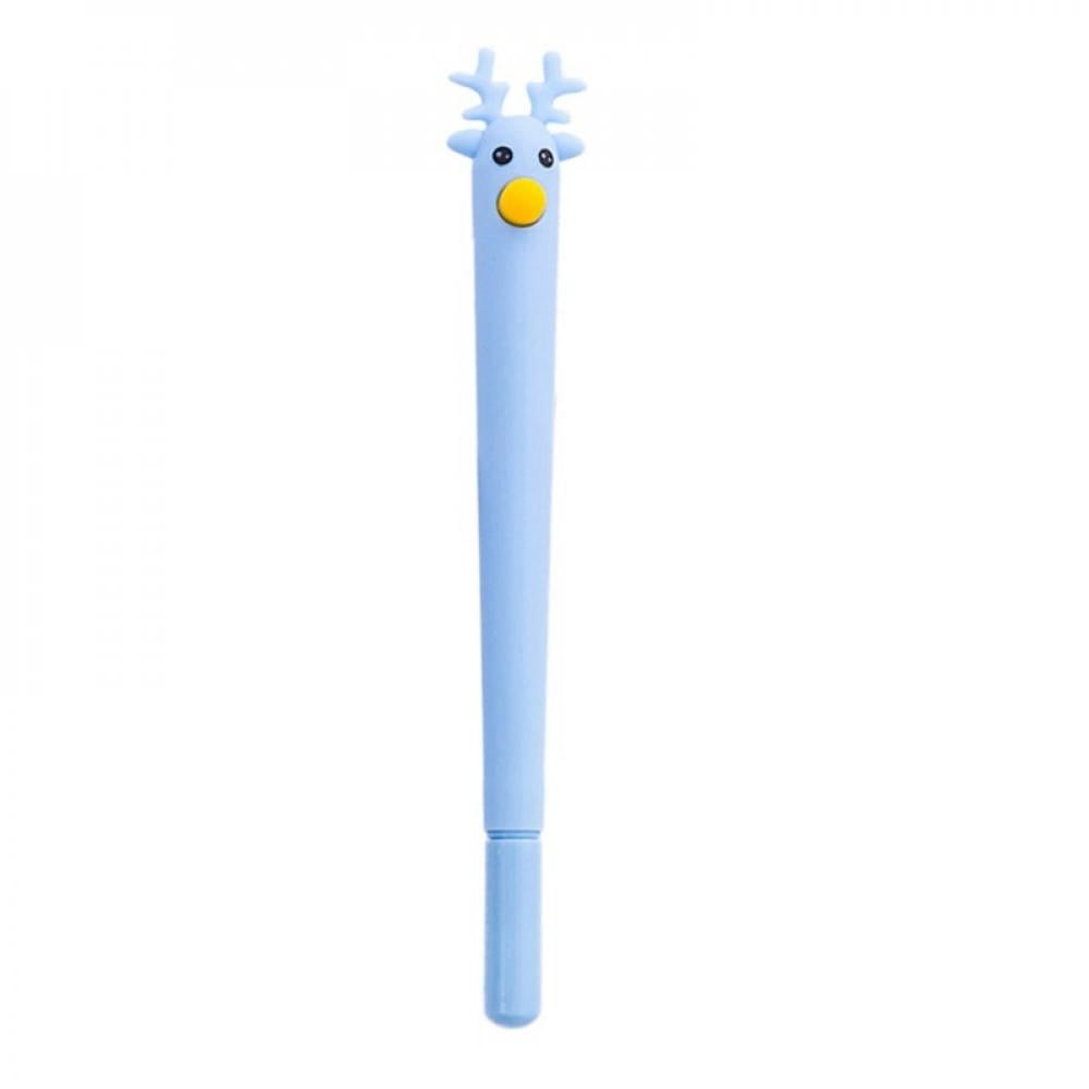 Abcelit Children's Cute Cartoon Colorful 0.5mm Black Gel-Ink Ballpoint Pens Office and School Stationery