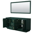 thumbnail image 5 of Wyndham Collection Wcf2929-72D-Cx-M70 Miranda 71" Double Free Standing Vanity Cabinet -, 5 of 7