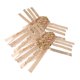 thumbnail image 1 of Hombreras con Flecos Remache Borla Charretera Hombreras Insignia Disfraz - 3, tal se describe SM SunniMix Piezas de hombro, 1 of 5