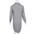 thumbnail image 4 of Prettyia Blusa de vestir de gasa con botones y mangas largas para mujer Sunnimix vestido largo de gasa, 4 of 7