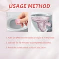 thumbnail image 3 of Foaming Pink Peony Toilet Bowl Cleaner - Deep Cleaning Limescale, Calcium & Rust - No Bottle, Removes Hard Stains - Box of 12 Tablets, 3 of 15