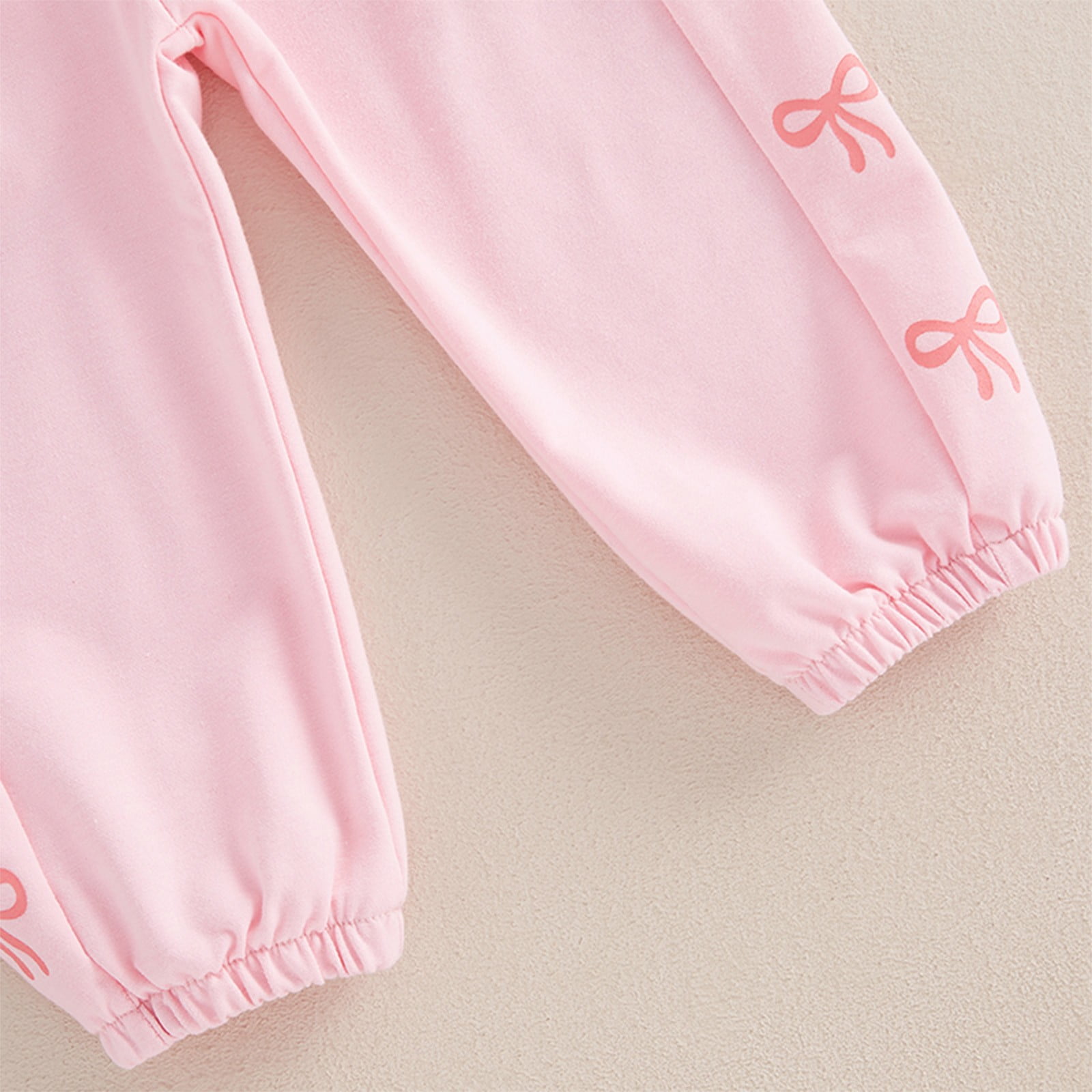 Zshosam Girls Fall Clothes Girls Fall Outfits Fashion Long Sleeve Tops and Wide Leg Pants Girls Clothing Set,Pink 6-12 Months