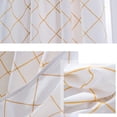 thumbnail image 3 of Cortinas opacas, cortinas opacas con líneas geométricas para el dormitorio., 3 of 6
