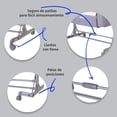 thumbnail image 4 of Cuna Colecho Para Bebé Aeiou P766 Antirreflujo Gris, 4 of 5