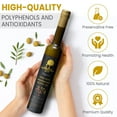 thumbnail image 4 of Mediterranean Gold Organic Olive Oil Extra Virgin - First 100% Nature-Made Cold Pressed, Unfiltered & Hand-Harvested, Ensure High Polyphenol With Antioxidant Count - For Foods Salads & Meats, 4 of 19