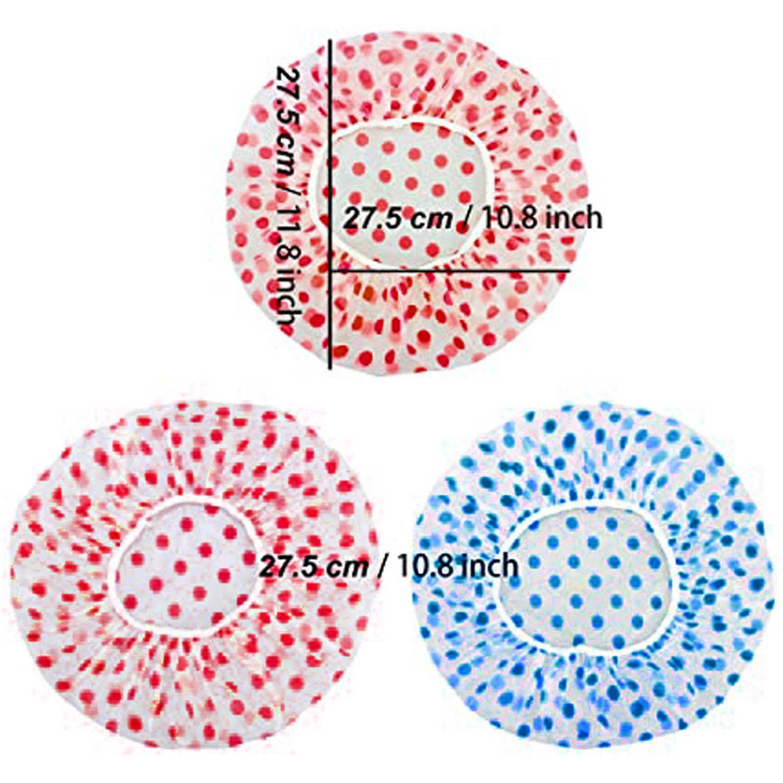 YUNAFFT Shower Cap, Waterproof Reusable Shower Caps Bath Hair Hat