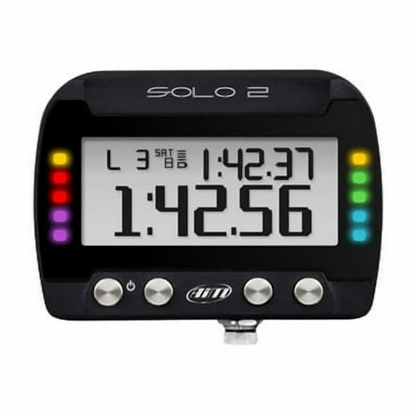 AIM Solo 2 GPS Lap Timer All New Much faster and more precise Configurable LED's