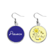 thumbnail image 1 of Lupa busqueda conocimiento comprensión Pendiente Sol Flor Pendiente Joyas Moda Unbranded M, 1 of 3
