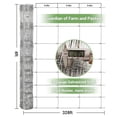 thumbnail image 2 of Heavy Duty Cattle Farm Fence, Galvanized Goat Deer Fence, Heavy Zinc Coating Hog Wire Fencing for Yard, 2 of 5