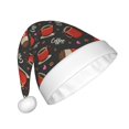 thumbnail image 2 of Balery coffee mug cup Pattern Santa Hat Christmas Hat Funny Christmas Hat Christmas Knitted Beanie Hat For Men Women Adult, 2 of 6