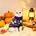 thumbnail image 5 of Halloween Dog Sweater Costumes for Small Medium Dogs, Sweater Turtleneck Knitted Pet Puppy Clothes Soft Warm Cold Weather Dog Halloween Costume Party Outfit, 5 of 9
