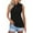 Black #715, variant on Women's Tanks & Camis Shirts 2025 Summer Button Down Collared Sleeveless Tops Business Work Casual Basic Blouses Camisoles for Under Clothes