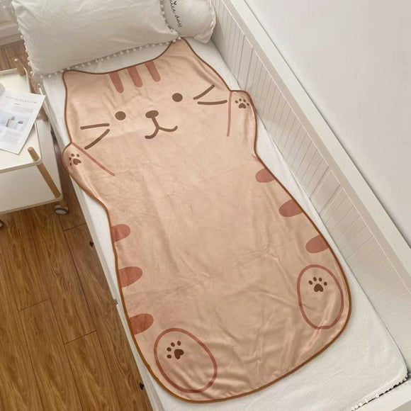 de 150x88cm, manta de pa ños pa habitación acondicionado, plegable, suave, ligera, compacta, duradera, suav Mrón Yotijar Manta de cama