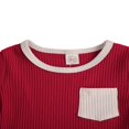 thumbnail image 4 of OUSITAID T-shirt à Manches Courtes + Short 2pcs pour Filles en Bas Âge, 4 of 5