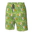 thumbnail image 4 of Pofeuu Cartoon Duck Prin Men's Swim Trunks Quick Dry Bathing Suit Swimming Board Shorts Mesh Lining Beach Swimwear-X-Large, 4 of 6