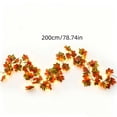 thumbnail image 3 of Halloween Decoration Indoor Outdoor Clearance Under $5.00! Thanksgiving Fall Decorations for Home, Artificial Maple Leaves Pumpkins Sunflowers And Vines For Thanksgiving Home Decor And Festive, 3 of 6