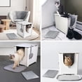 thumbnail image 2 of 4 Pack Refill Liners Compatible with Modkat Flip Litter Box Liners Type F, Reusable litter Liners for Type F with Carrying Handles, Waterproof and Durable Cat box Liners, 2 of 7