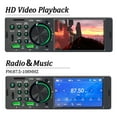 thumbnail image 4 of Car Radio Audio 1 din 4.1" Touch Screen Bluetooth Stereo Mp3/Mp5 Player FM Receiver With Colorful Lights Remote Control ,Easy to Install, 4 of 6