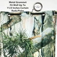 thumbnail image 4 of Camouflage Curtains Grommet Light Filtering Window Drapes with Hunting Theme Forest Tree Branch Leaf Print Pattern Decorative Privacy Curtains for Bedroom Living Room 2 Panels 42 x 84 Inch, 4 of 6