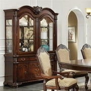 Acme Furniture 64079A 61 x 21 x 88 in. Chateau De Ville Hutch & Buffet, Espresso - Case of 2
