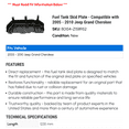 thumbnail image 2 of Fuel Tank Skid Plate - Compatible with 2005 - 2010 Jeep Grand Cherokee - Dorman, 2 of 2