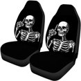 thumbnail image 5 of Pzuqiu Rebel Skeleton Car Seat Covers Easy to Install, for Auto Seats Car Interior SUV Seats Suitable for most Cars Trucks, 5 of 10