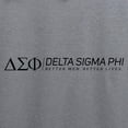 thumbnail image 3 of CafePress - Delta Sigma Phi Black Logo Sweatshirt - Crew Neck Sweatshirt, 3 of 4