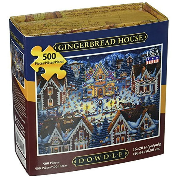 Dowdle Puzzle - Maison en Pain d'Épice - 500 Pièces