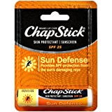ChapStick, Sun Defense, Sunscreen, Lip Balm - .15 (Top 10 Best Chapsticks)