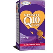 Enzymatic Therapy Smart Q10 100 mg Chewable Tablets, Maple Nut, 30 Ct