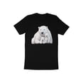 thumbnail image 4 of Cute Mama Polar Bear and Cubs Family Mom Gift Women Wife T-Shirt Mom Mother Bear Cubs Birthday Holiday Presents Tshirt, 4 of 10