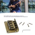 thumbnail image 3 of Puente de Guitarra de 4 Cuerdas Ukelele bajo Puente de Metal Reemplazo para Instrumentos de Cuerda ANGGREK Otros, 3 of 8