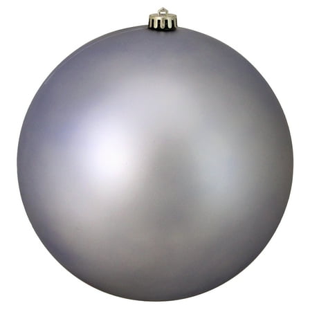 Northlight Matte Shatterproof Commercial Christmas Ball Ornament 10" (250mm) - Gray