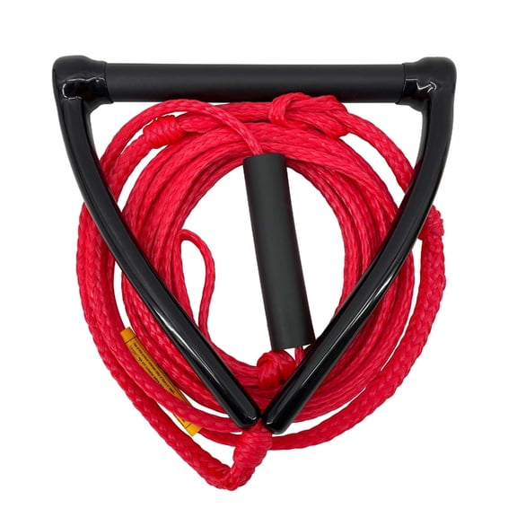 JZROCKER Wakesurfing Rope With Antiskid Handle Water Ski Rope Handle With Straight Lines for Safe Surfing In Various Water