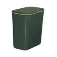 thumbnail image 3 of Cubo de basura colgante para cocina, cubo de basura con tapa Verde, 3 of 8