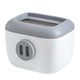 thumbnail image 3 of Dispensador de fundas de pañuelos Caja de almacenamiento de pañuelos faciales Soporte para hojas de papel para 7,24'' x Gris, 3 of 9